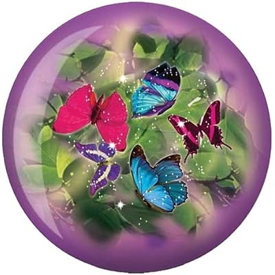 Butterflies Glow Viz-A-Ball Bowling Ball 10lbs
