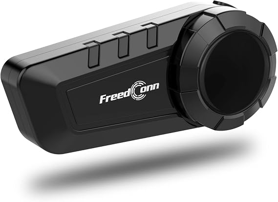 FreedConn Motorcycle Helmet Bluetooth Headset KY PRO Motorcycle Communication Systems Intercom Headphones, Stereo Music FM IP65 Waterproof for Full/Half Motorbike Helmet Basic
