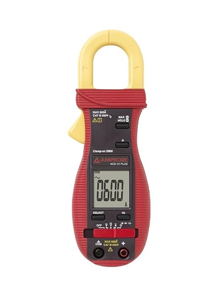 Amprobe 3037808CAL PLUS 600 A Clamp Multimeter with a NIST-Traceable Calibration Certificate with Data