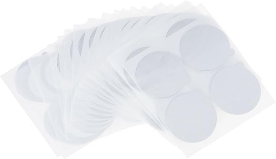 Set of 100 Coffee Pods Foil Seals Set Aluminum Lid Foil Seals Coffee Pods Foil Lid Coffee Sealers for Coffee Pods