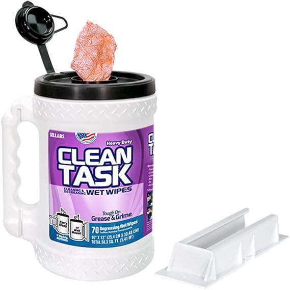 Sellars 90153 Clean TaskTM Cleaning & Degreasing Wet Wipes Dispenser