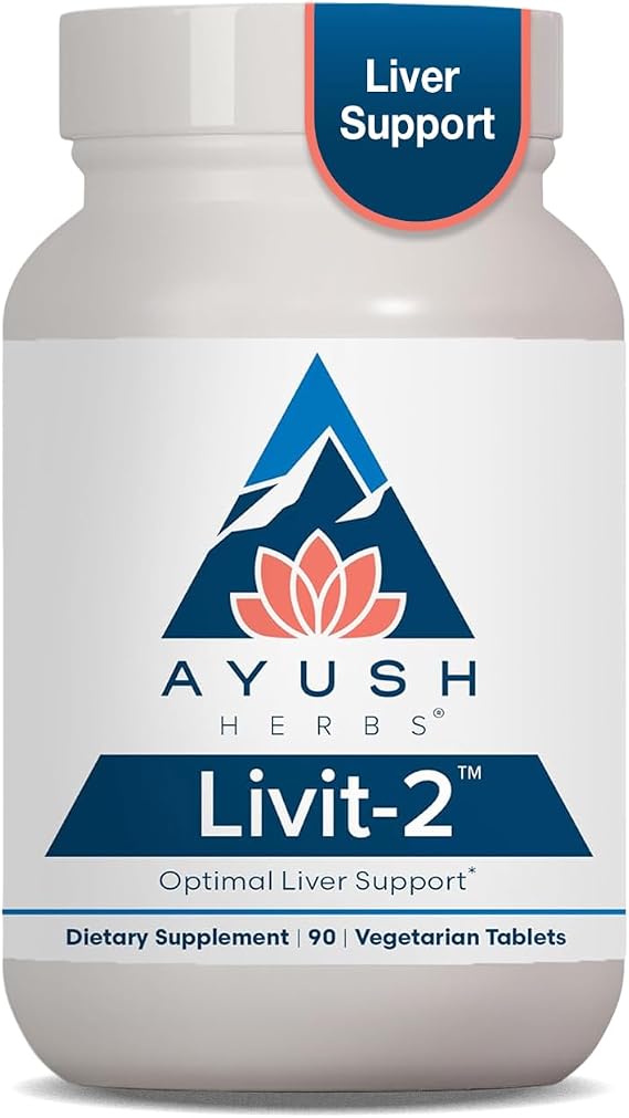 Ayush Herbs Livit-2, Liver Care, 90 Servings