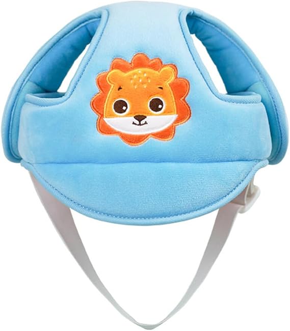 Baby Safety Helmet Infant Toddler Crawling Helmet Baby Head Protector Toddler Headguard Anti-Collision Baby Hat Adjustable Baby Bumper Helmet for Crawling Walking Playing