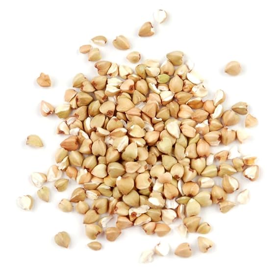 Organic Buckwheat Groats, 10 lb Raw Hulled Whole Grain, Gluten Free High Fiber Buckwheat Bulk by Woodland Gourmet
