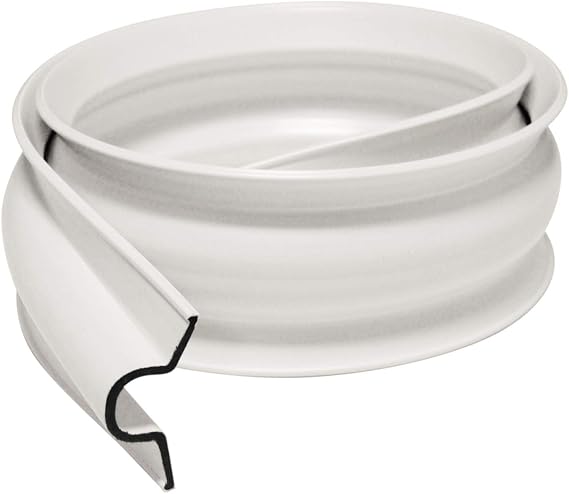 Dockmate C-Shape Dock Bumper for Posts and Edges, 6 ft, White