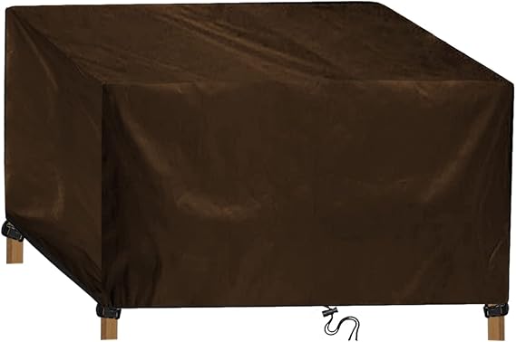 Garden Furniture Cover 120x70x75cm Outdoor Furniture Cover 420D Oxford Material, Waterproof, Dustproof, UV Resistant, Protective Cover for Outdoor Furniture, Suitable for Garden and Courtyard