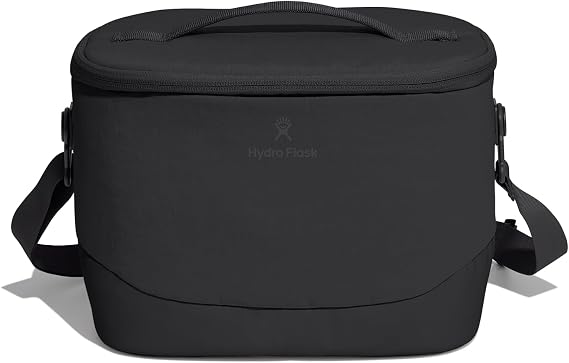 Hydro Flask Carryout Lunch Bag - Insulated Lunch Bag - Soft Travel Cooler Black