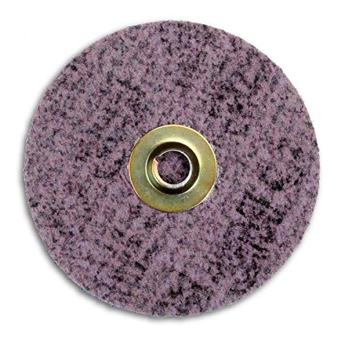 Scotch-Brite SE Surface Conditioning Disc, TN Quick Change, Medium, Aluminum Oxide, Durable, 4 12 in, 50Case