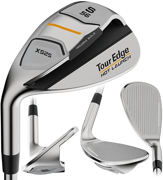 Tour Edge Hot Launch X525 Gap Wedge 52* (Steel True Temper MPH 95, Stiff, Left) 2025