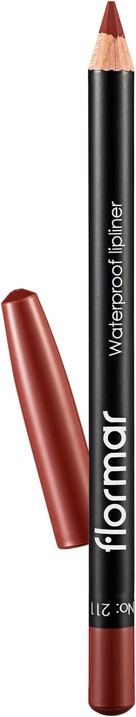 Flormar Dudak Kalemi - Waterproof Lipliner 211 Classical Brown 8690604111114