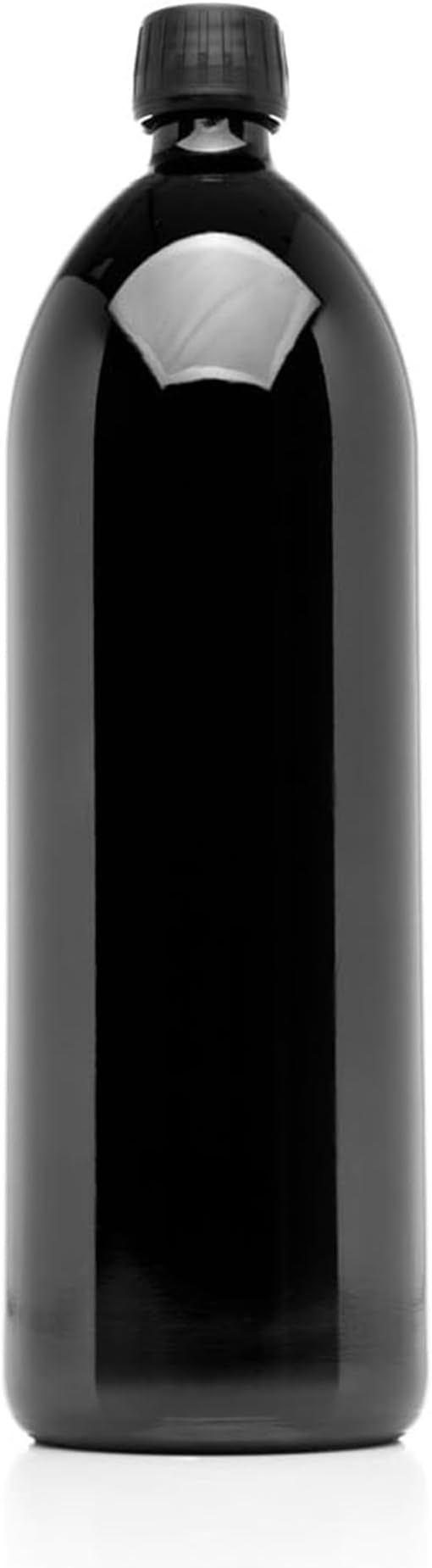 Infinity Jars 1 Liter Ultraviolet Glass Water Bottle, Airtight Leak-Proof | Smell-proof 34 fl oz dark glass bottle, preserves freshness, durable and reusable for juice, oil, kombucha, vinegar
