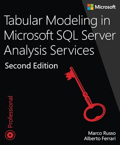 Tabular Modeling in Microsoft SQL Server Analysis Services (Developer Reference)