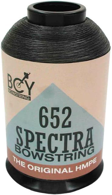 BCY 652 Spectra Bowstring Material Black 1/4 lb.