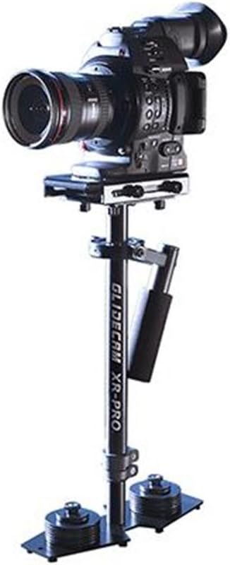 Glidecam XR-PRO camera stabilizer for cameras weighing up to 10 lbs | 10lb capacity with counter weights and platform plates for DSLRs, camcorders and professional cinematography