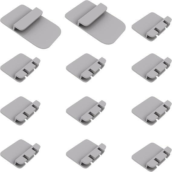 Zanch for Tesla Model Y Roof Sunshade Clips (Grey)