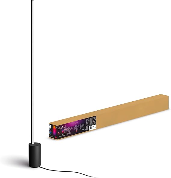 Philips Hue Gradient Signe Floor Lamp, Black