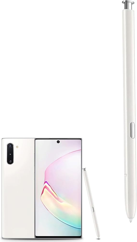Galaxy Note 10 S Pen Replacement for Samsung Galaxy Note 10 Touch S Pen Galaxy Note 10 Stylus Pen for Samsung Galaxy Note 10+ Stylus Pen (WithBluetooth, White)