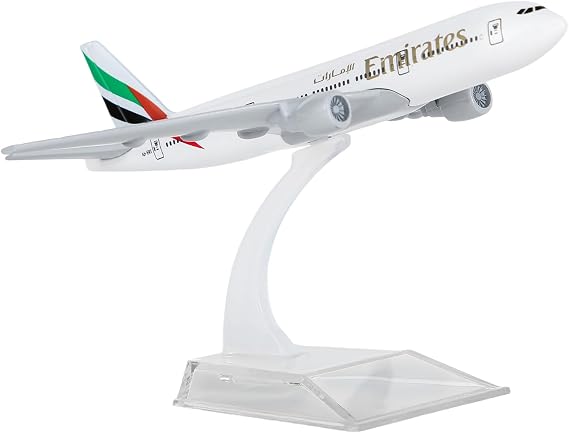 Model Plane, Boeing 777 Airplane Model 1/400 Diecast Airplanes Model Aircraft with Stand for Collection and Display Aviation Enthusiast Gift