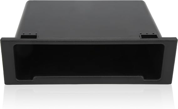Car Stereo Blanking Plate Car Single Din Pocket Dash Kit Pocket Single Din Radio Tray Single Din Radio Mount Single Din Pocket Universal Stereo Holder for Car