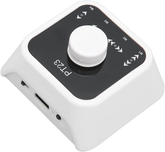 Page Turner Pedal, PT23 Bluetooth Page Turner Foot Switch for Tablets Smartphones PCs, 4 Modes, Rechargeable Music Page Turner Controller for iOS, for Android, for