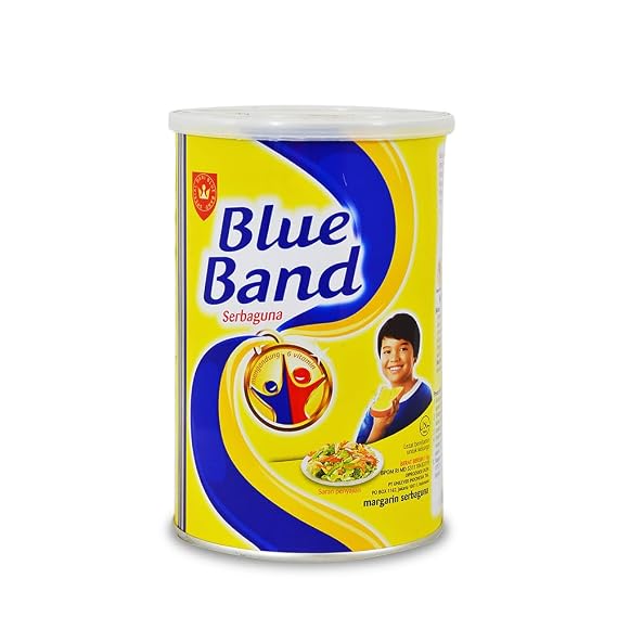Blue Band Multi-Purpose Margarine Spread, Fortified with Vitamins A, D, E, B, Omega-3 & 6, Plant-Based, 2lbs
