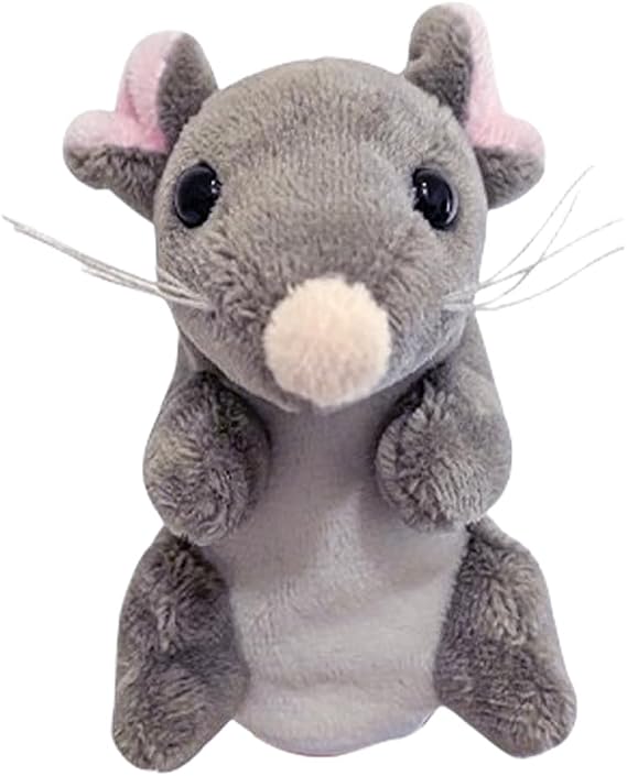 Finger Toys Soft Plush Animals Interactive Child Pretend Play | Plush Finger Puppet Doll Storytelling Role Play Imagination Parent Child Bonding for Home Preschool Classroom