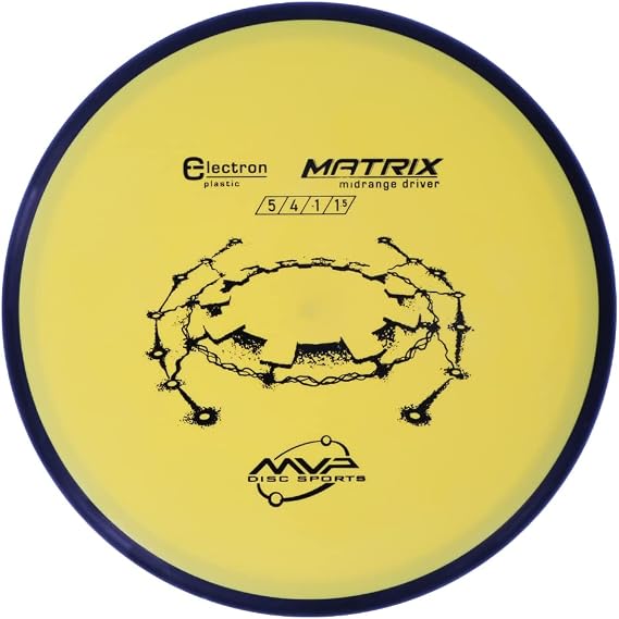 MVP Disc Sports Electron Matrix Disc Golf Midrange (Colors May Vary)