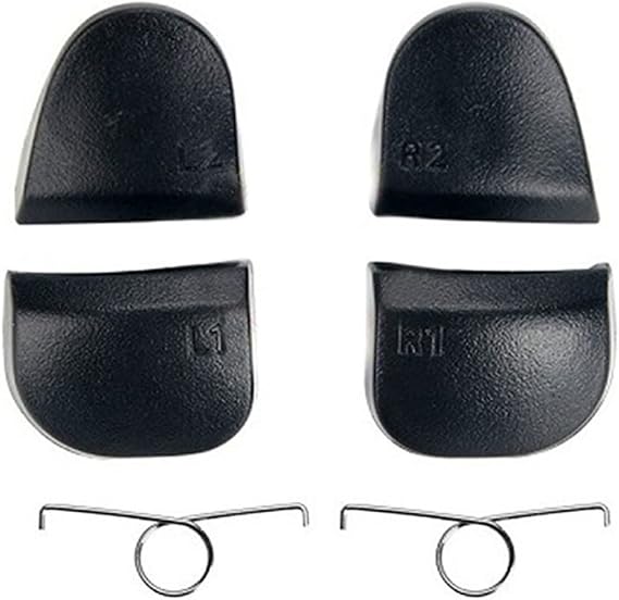 Replacement Full Set Buttons for PS5 L1 R1 L2 R2 Spring Button for PS5 V1.0 Controller