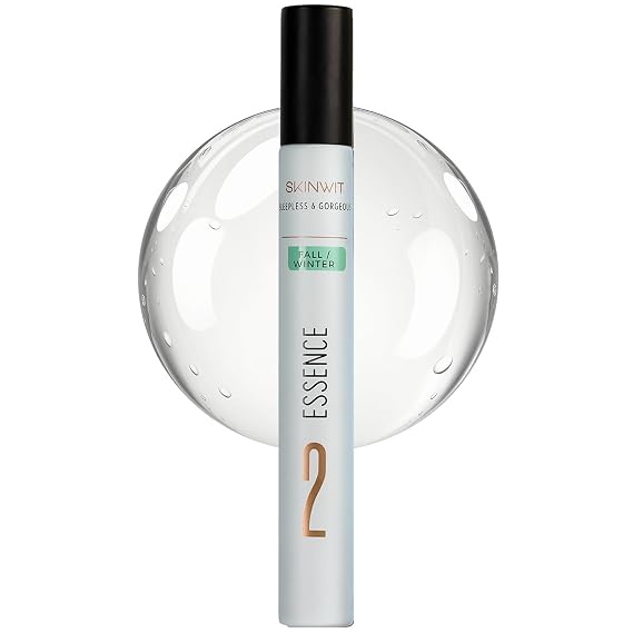 SKINWIT Peptide Lip & Face Treatment - Recovers and Plumps Skin Complexion - Medical-Grade Instant Lifting Wrinkle & Collagen Repair - Oil-Free - The Most Powerful ESSENCE Ever - 0.67oz