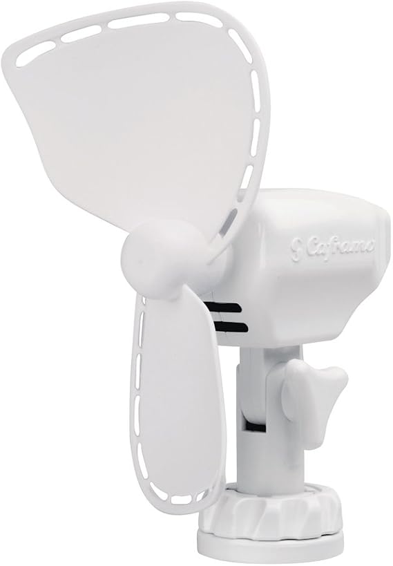 Caframo Ultimate 747 12V 2-Speed 7" Fan w/Lighter Plug - White