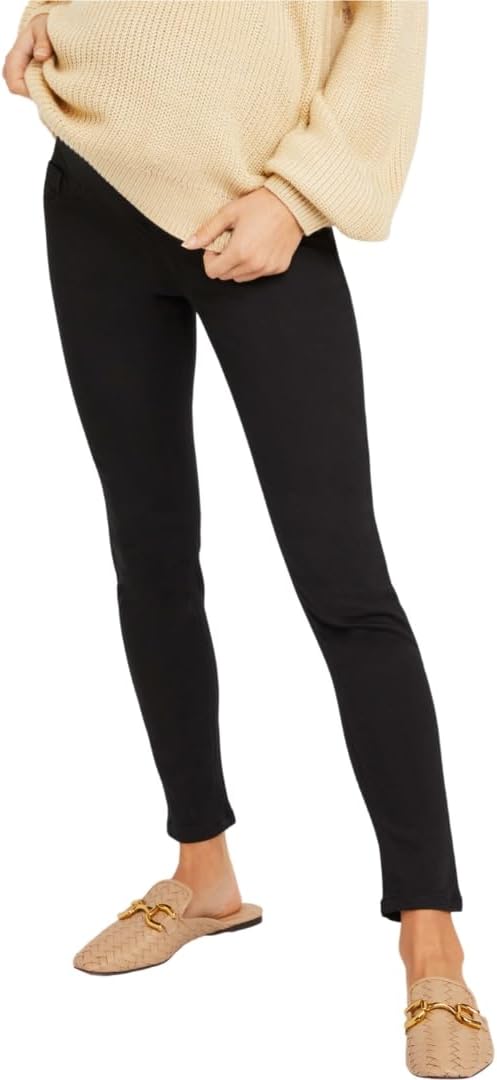 Motherhood Maternity Women's Petite Super Stretch Secret Fit Belly Skinny Leg Denim Jean