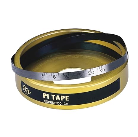 PI TAPE 3/4" to 7" Range Periphery Tape Measure