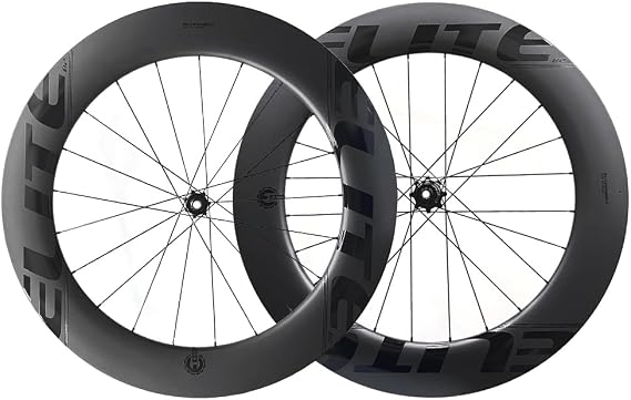 ELITEWHEELS Carbon Wheelset 700c Disc Brake UD Matte Carbon Fiber Road Bike Wheel 30/38/50/55/60/82mm Tubeless