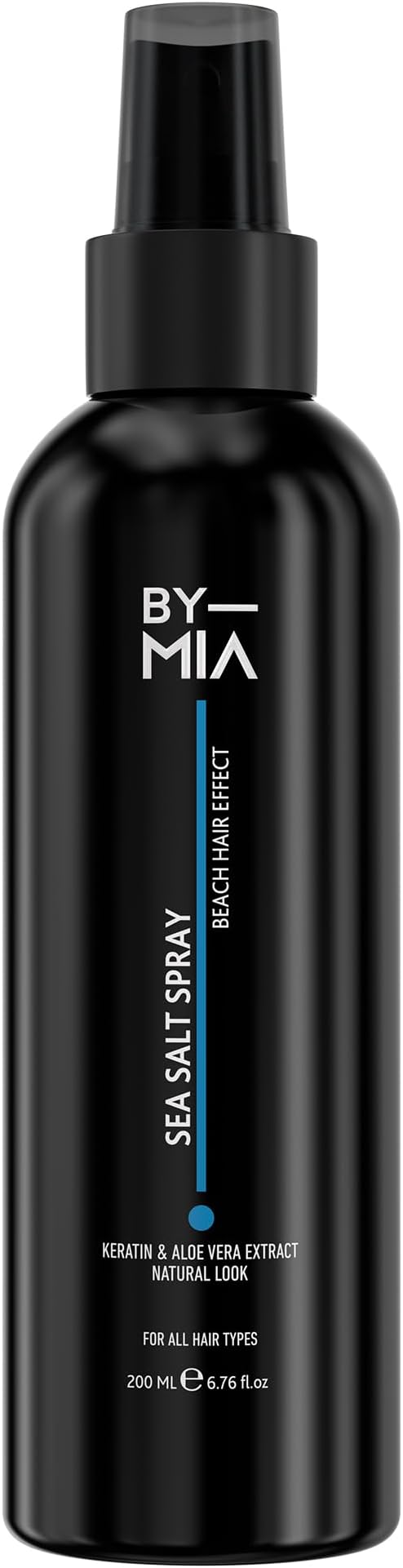 BY MIA Premium Deniz Tuzu Spreyi 200 ml, Unisex | Saçlara Doku ve Hacim Verir, Esnek Tutuş Sağlar