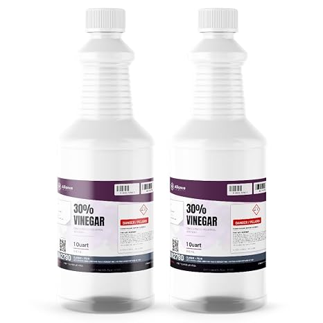 Alliance Chemical 30% Vinegar - Concentrated Industrial Strength - 2 Quarts