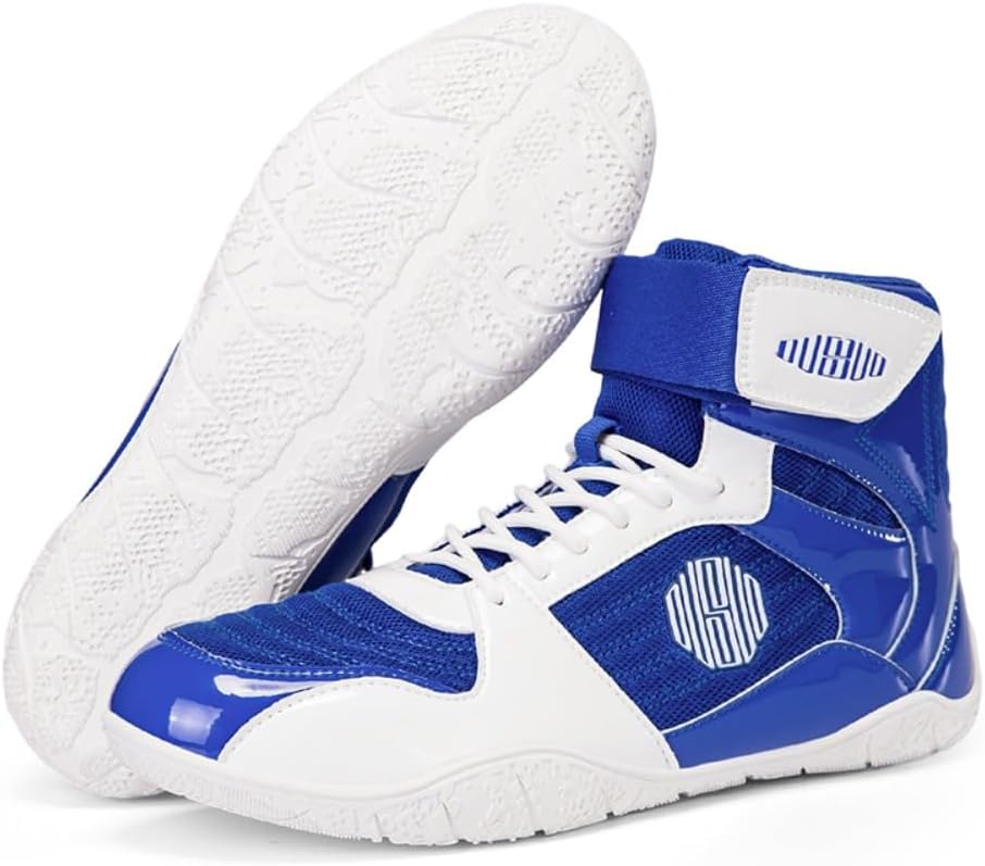 Boxing Shoes, Mens, Wrestling Shoes, Juniors, Boxing, Weightlifting Shoes, Squat Shoes, Anti-Slip, Lightweight, Breathable, Ankle Guard, Gym