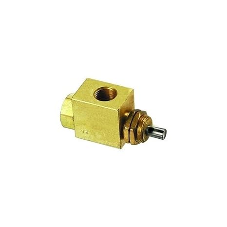 Clippard MJV-3 3-Way Valve, Normally-Closed, 1/8" NPT