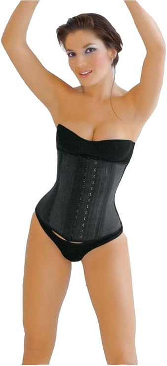 Ann Chery - Womens Plus 2025 2 Hook Classic Waist Cincher, Black 38333--Large