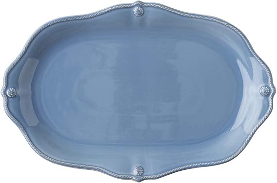 Juliska Berry & Thread 16" Platter - Chambray