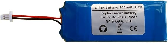 Replacement Battery(SNO-452050PC-1S2P) For Cardo Scala Rider G4,G9,G9X Bluetooth Headsets