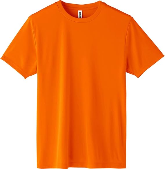 Glimmer 00350-AIT Short Sleeve 3.5 oz Interlock Dry T-Shirt, Crew Neck