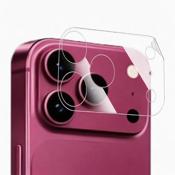 Apple iPhone 18 Pro Max İle Uyumlu Nano Esnek İnce Nano Kamera Koruyucu