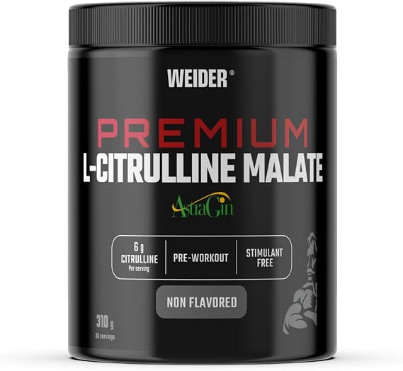 Weider Premium L-Citrulline Malate (310g) Unflavoured, Pre Workout