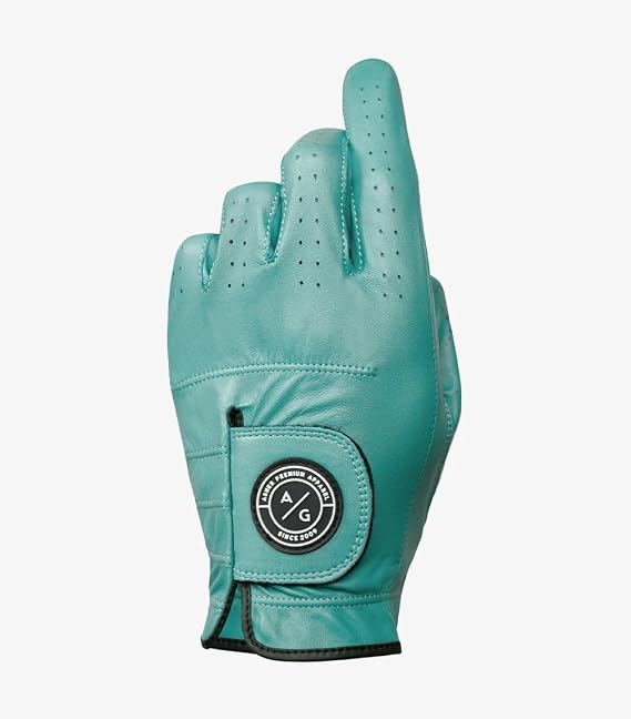 ASHER Men's Premium Seafoam Golf Glove Small - (goes on Left Hand)