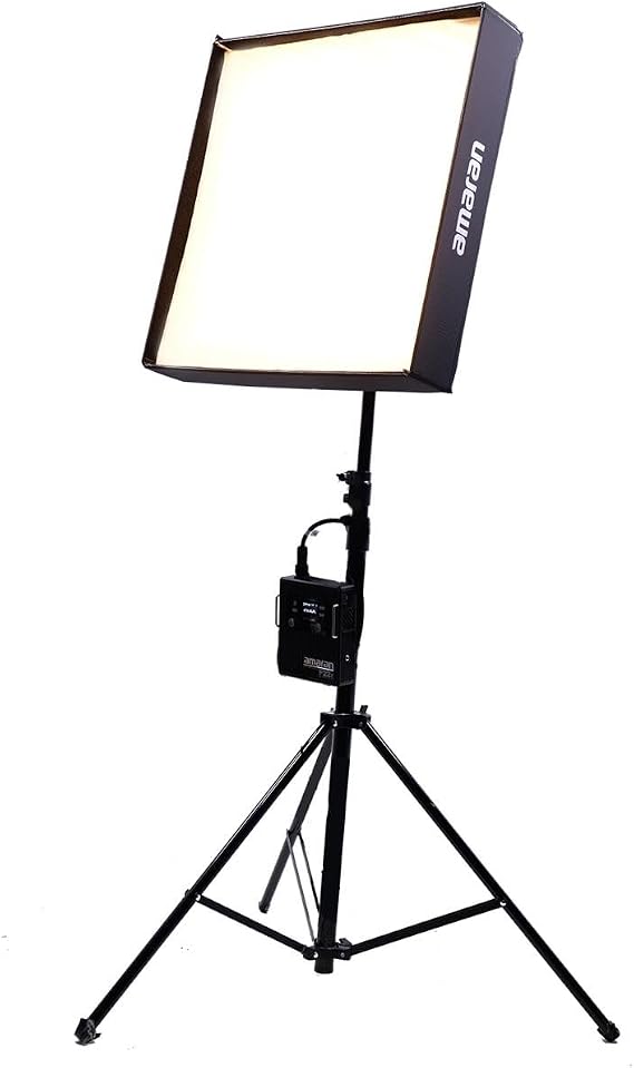 Amaran F22c 2x2' 200W RGBWW Flexible LED Mat Fixture, Gold-Mount