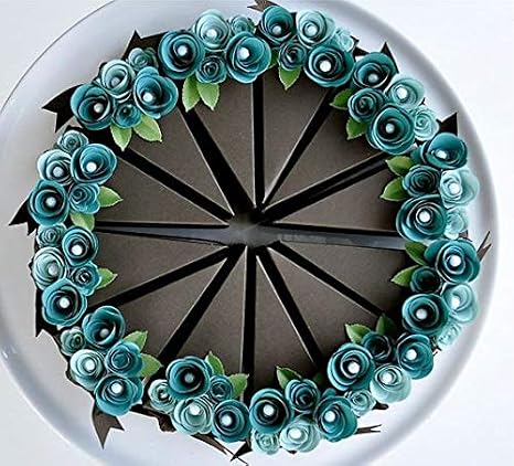 Handcrafted Flowers Mega Beauty Cake gift Set - Exclusive to THE GIFT BOX