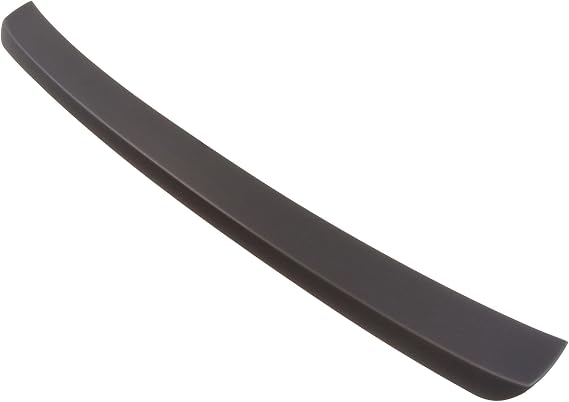 Travall Car Trunk Bumper Protector Compatible with BMW X1 F48 (2015-2022) Except M-Sport - Vehicle-Specific Black Smooth Plastic Bumper Protection Against Scuffs and Scratches