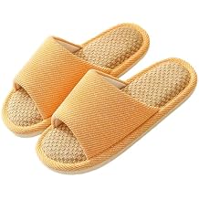 Cloth Slippers Linen Slippers - Breathable, Anti-Slip, Easy to Clean - Summer Silent Slippers for Women and Men
