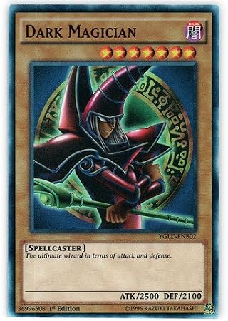 YU-GI-OH! - Dark Magician (YGLD-ENB02) - Yugi's Legendary Decks - 1st Edition - Ultra Rare