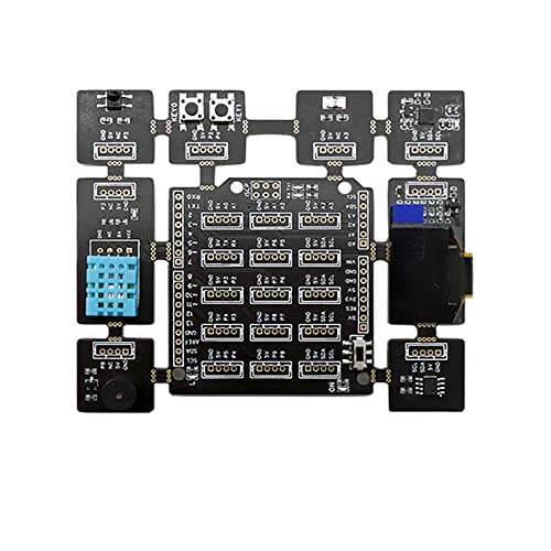 Treedix Electronic Projects Basic Starter Kit All in one Beginner Kit with 8 Sensors Detachable Compatible with Arduino for Beginner Adults Teens Learning